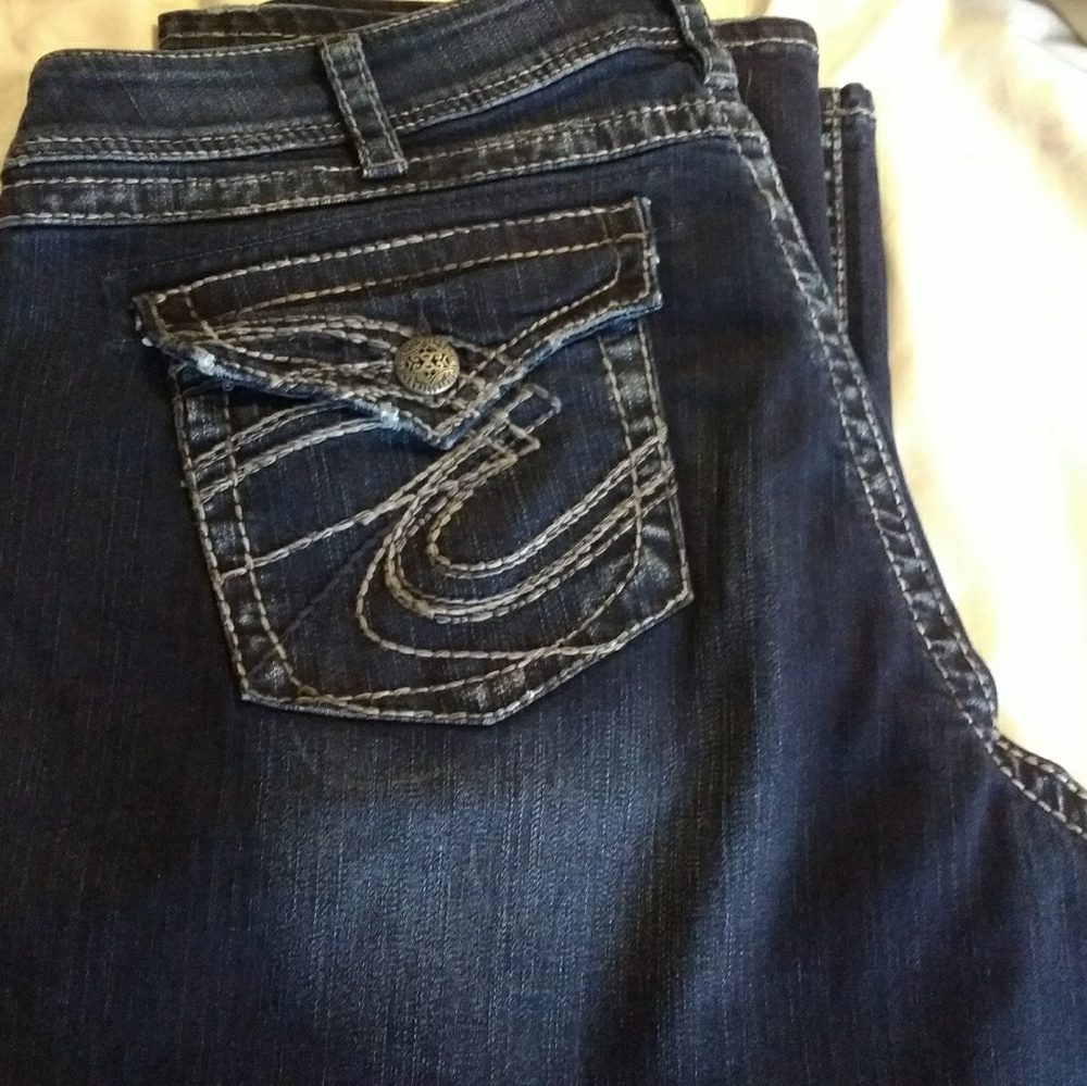 Silver Suki Surplus Boot cut jeans